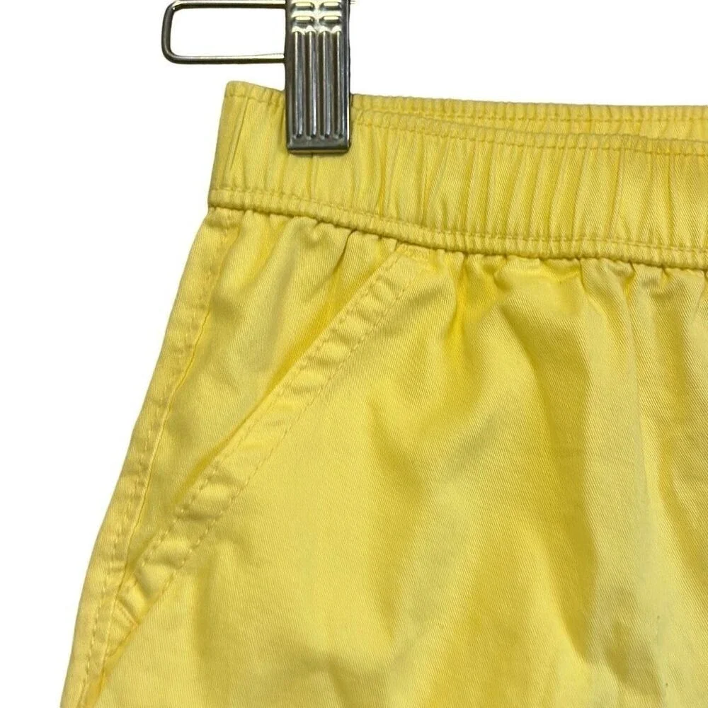 The Children's Place Chino Shorts‎ Girls Size 12 Yellow NWT Sun Valley Elastic
